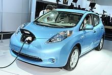 Der Nissan LEAF wird von einem kompakten E-Motor angetrieben, der eine Leistung von 80 kW (109 PS) und ein maximales Drehmoment von 280 Nm entwickelt. Foto: UnitedPictures/Auto-Reporter.NET 